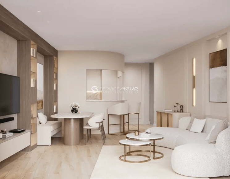 Appartement à rénover – Résidence Roqueville, Carré d’Or - ref 9020