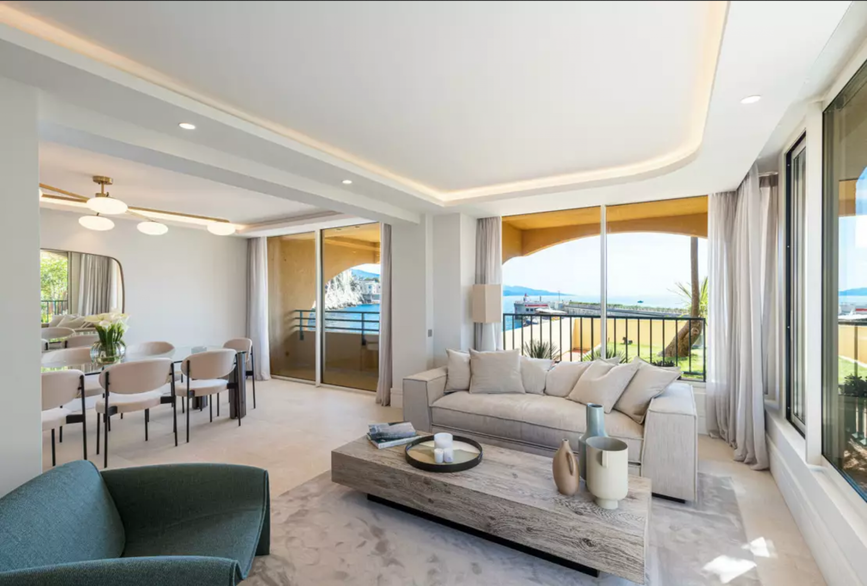 Appartement avec vue sur la mer à Monaco dans la prestigieuse résidence Le Grand Large