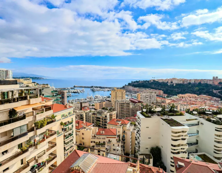 Appartement 4 pièces avec vue mer au cœur de Moneghetti, Monaco - ref 9014