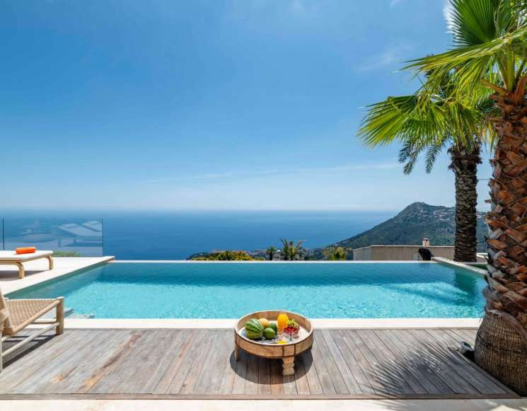 Sea view 6 bedroom home close to Monaco - ref 3070