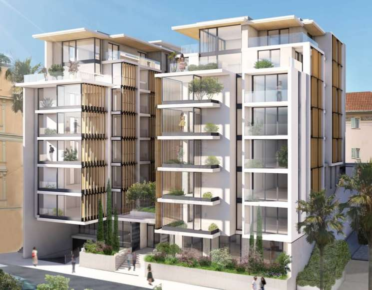 New flat in Olympe residence right on the border with Monaco - ref 5002