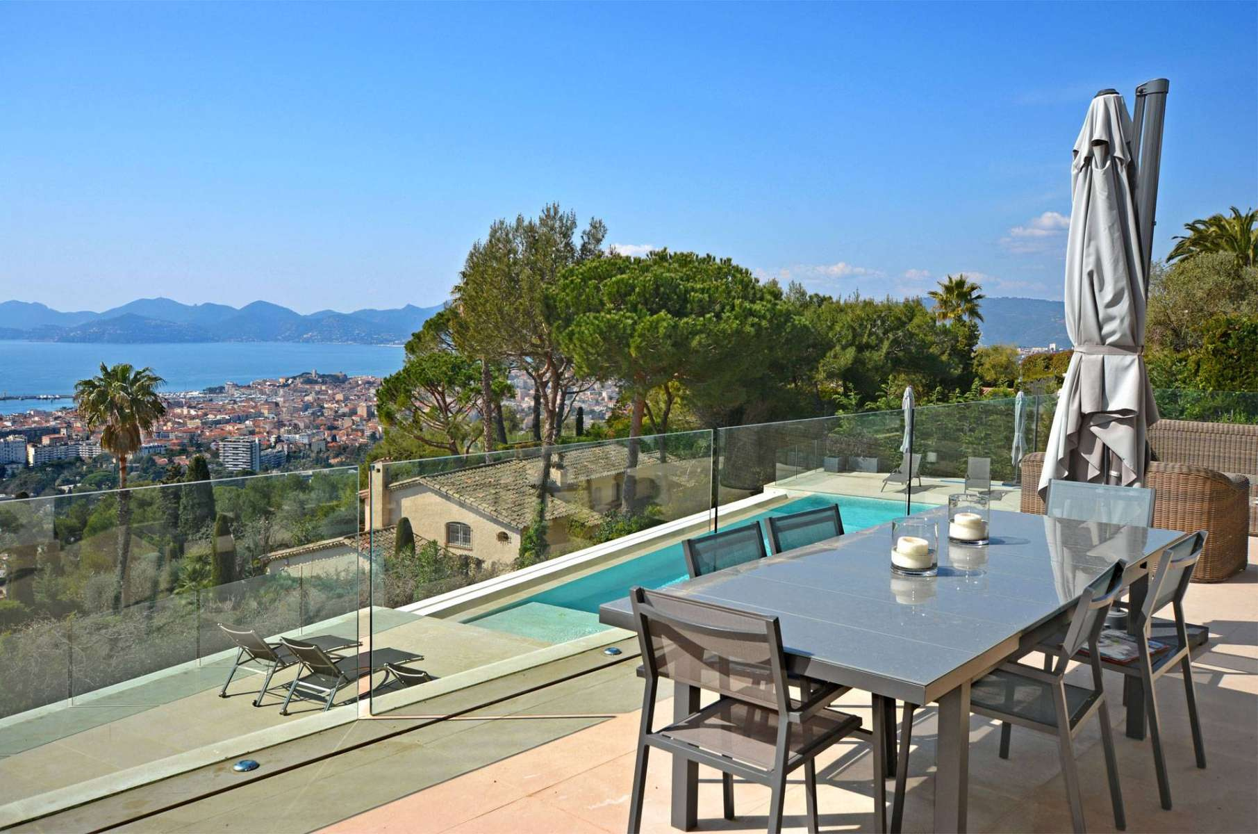 Villa luxieuse et moderne à louer à Cannes