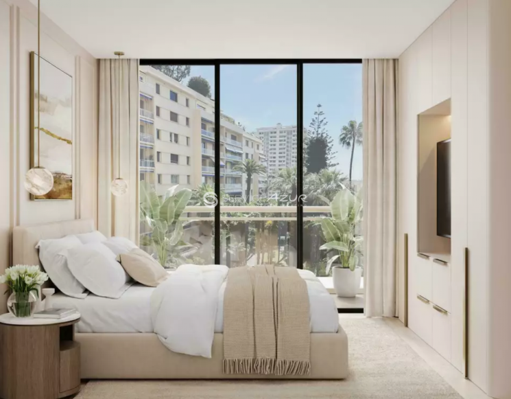 Appartement à rénover – Résidence Roqueville, Carré d’Or - ref 9020