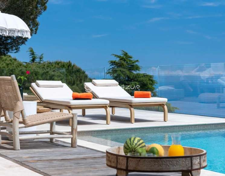 Sea view 6 bedroom home close to Monaco - ref 3070